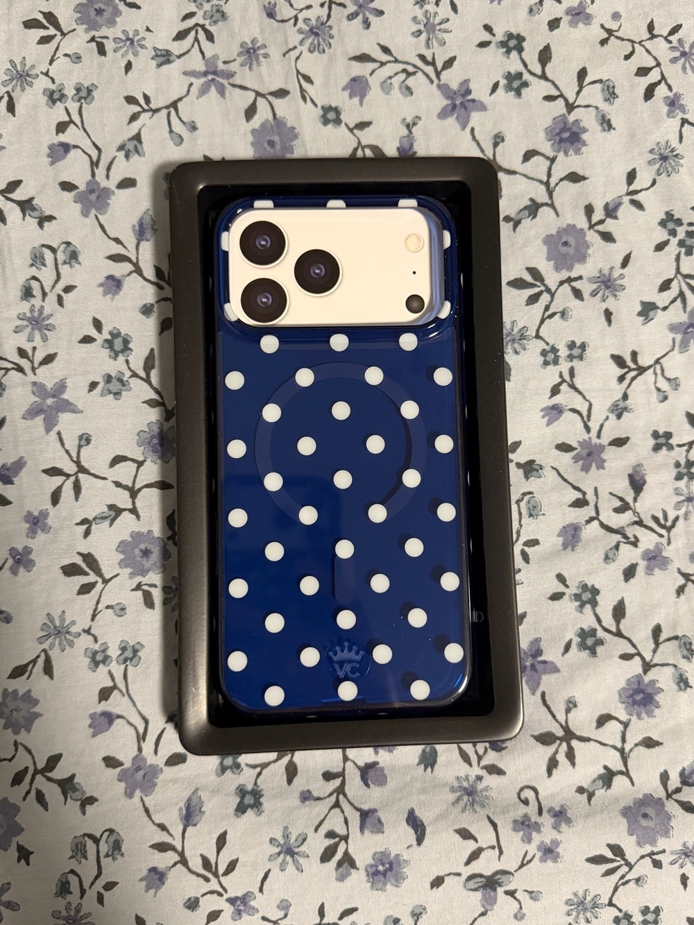 Velvet Caviar Midnight Polka Dot Smartphone Case IPhone 17 pro max